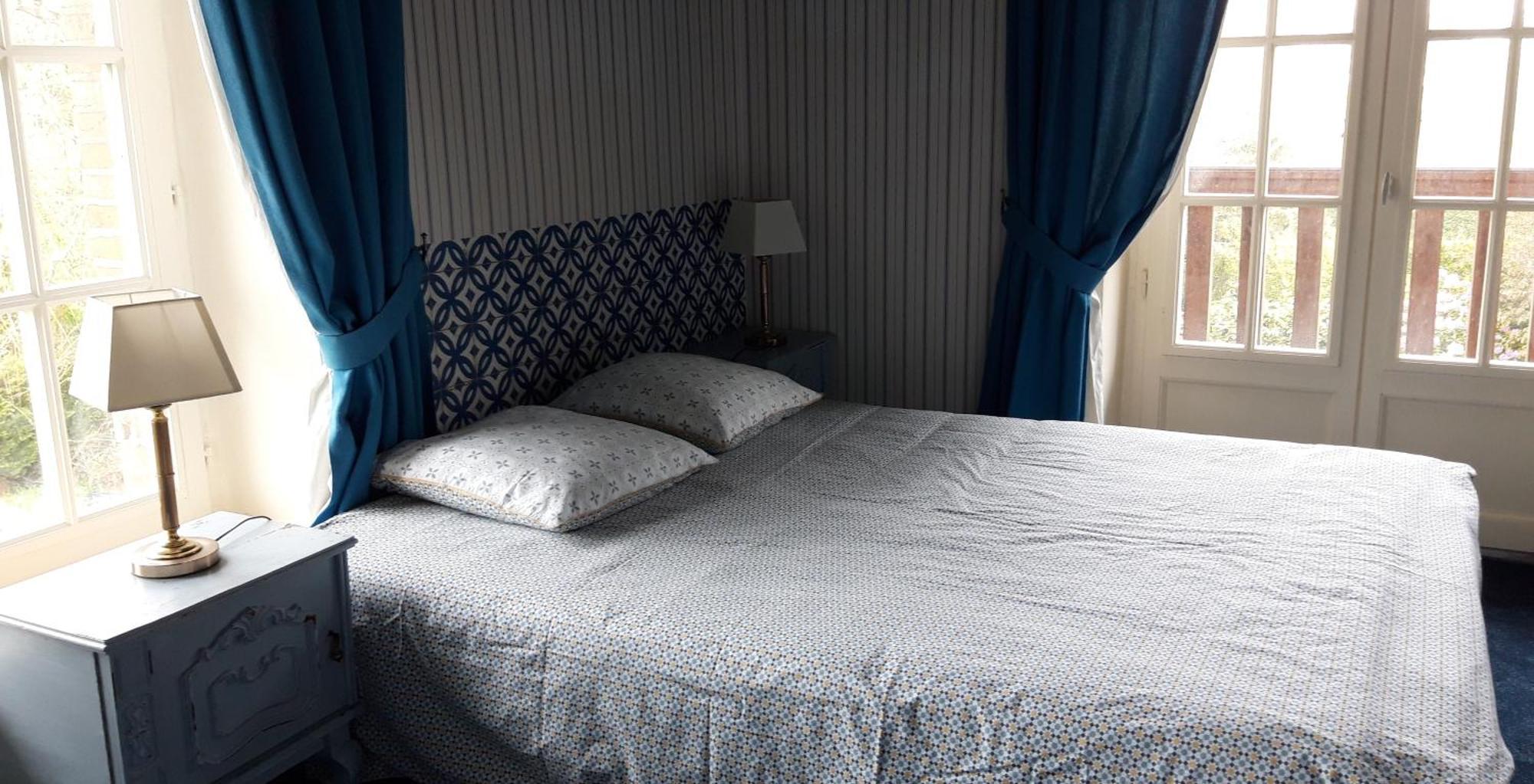 LE CHALET SUISSE - Chambre bleue Le Vicel Værelse billede